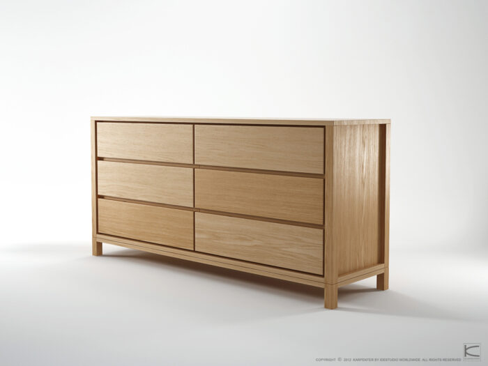 oakwood chest of drawer 987