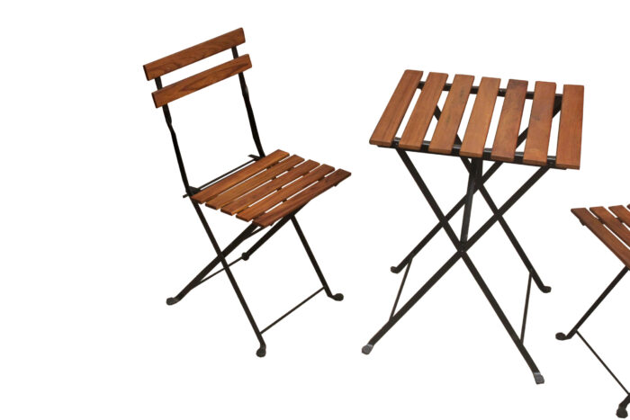 sleek folding chair table wooden coffee table set 2