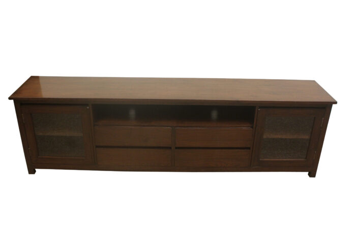 teakwood 4 door 2 drawer sideboard 7 feet length 3