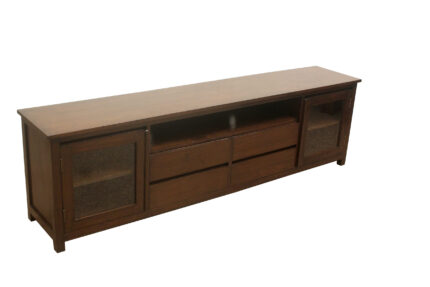 teakwood 4 door 2 drawer sideboard 7 feet length 7