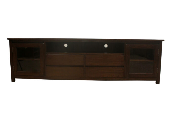 teakwood 4 door 2 drawer sideboard 7 feet length