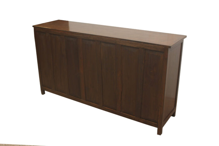 teakwood 4 drawer 4 doors sideboard with louvers 2