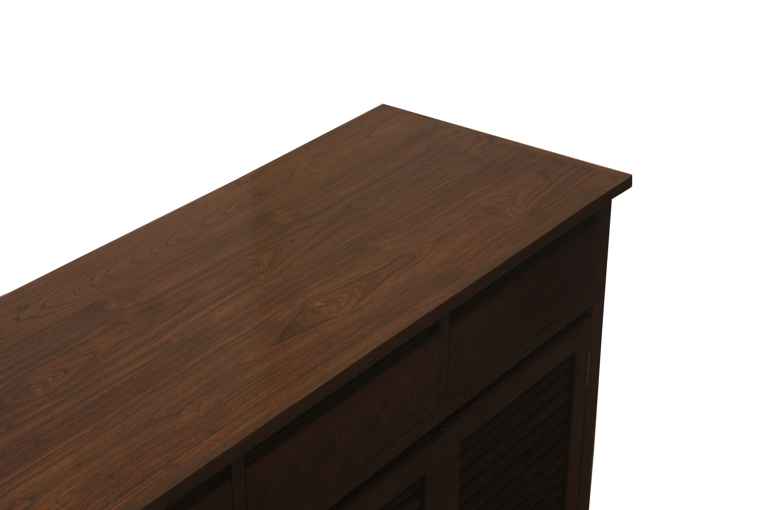 teakwood 4 drawer 4 doors sideboard with louvers 7