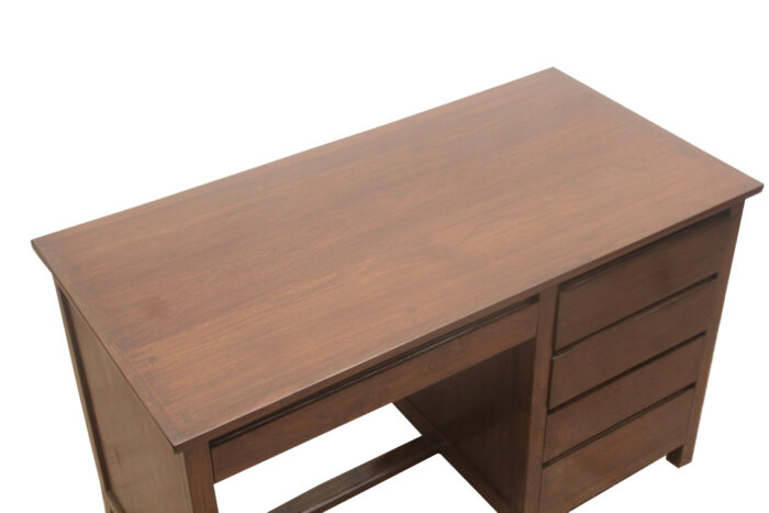 teakwood 4 drawer writing table
