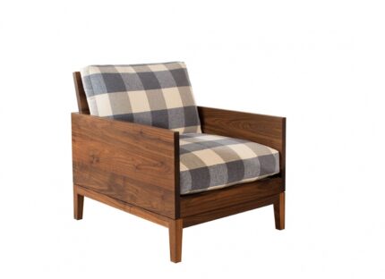 Wooden block design sofa