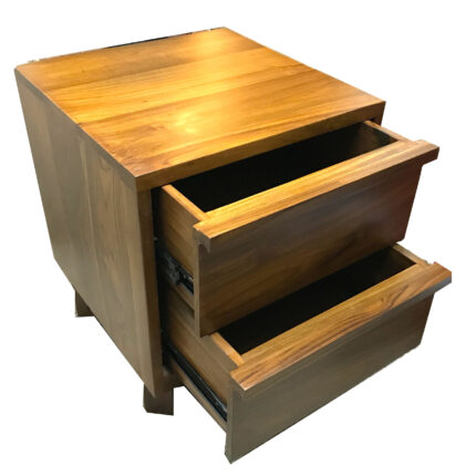 Teak bedside cabinet solidwood
