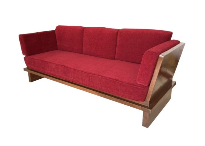 indian fabric woodern sofa