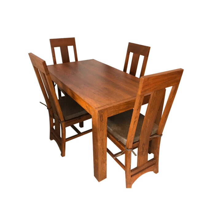 Dinning table with four chairs 1