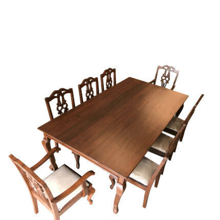 Dinning table with wooden top 2
