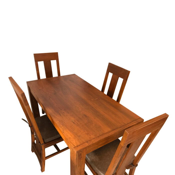 Wooden dinning table with chair 1