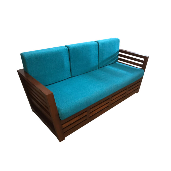 Wooden sofa  with matress