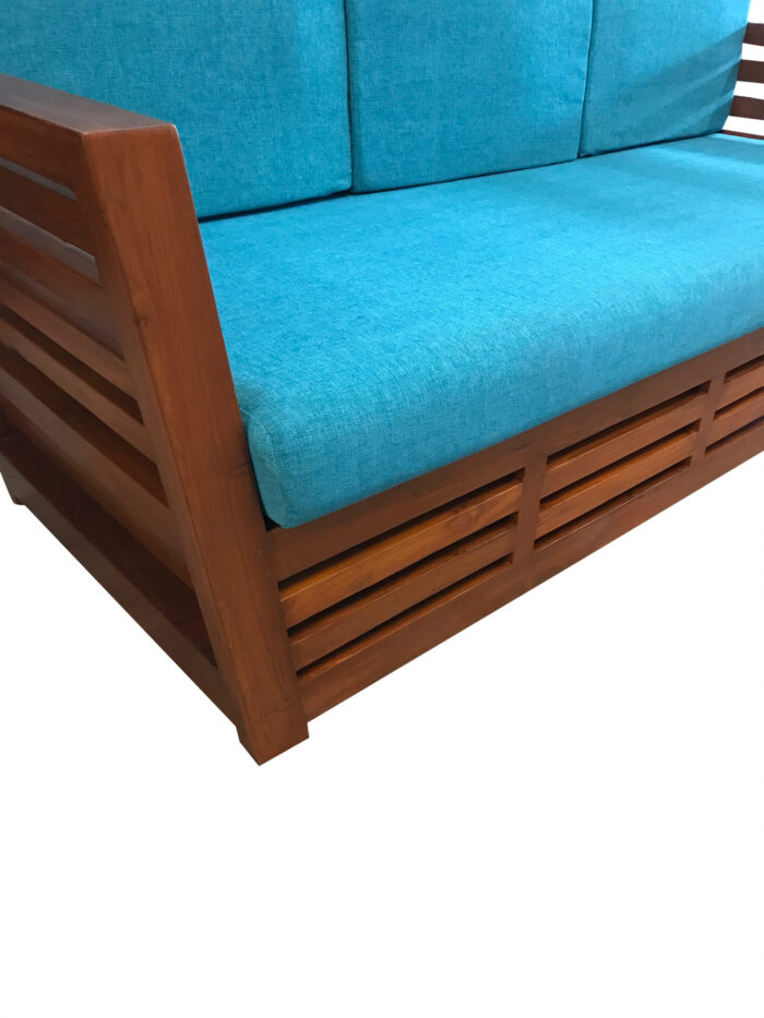 Wooden sofa seater