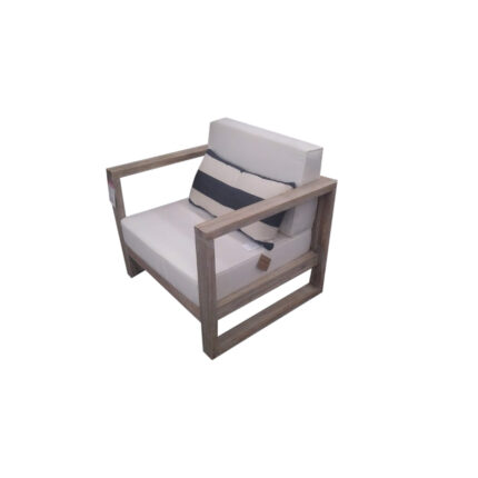 Wooden sofa single seater3