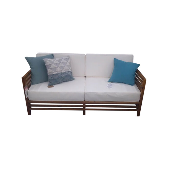 Wooden sofa with matress 2