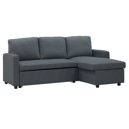 L shape fabric sofa mumbai with storage