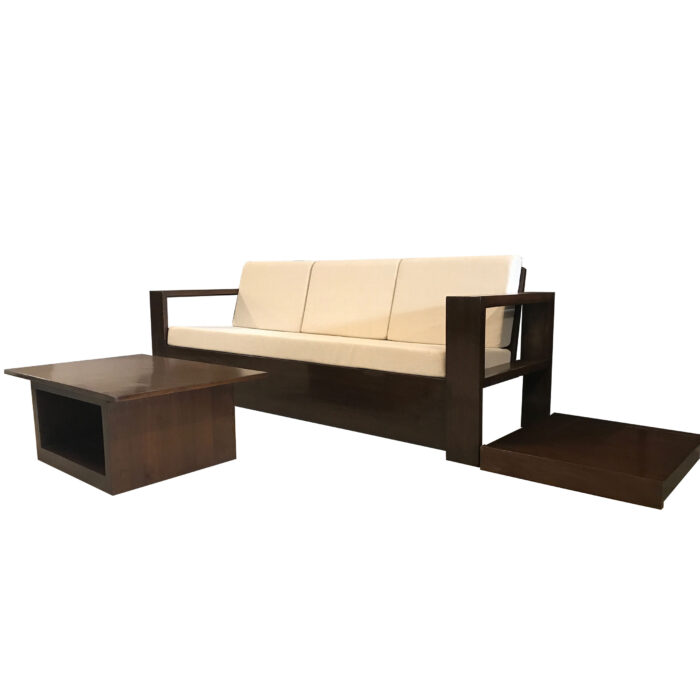 tw sofa with centre and side tables