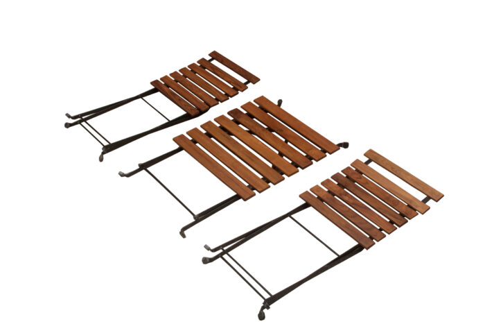 sleek folding chair table wooden coffee table set 7