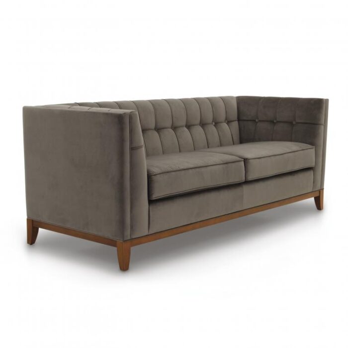 Large upholstreed comfortable sofa