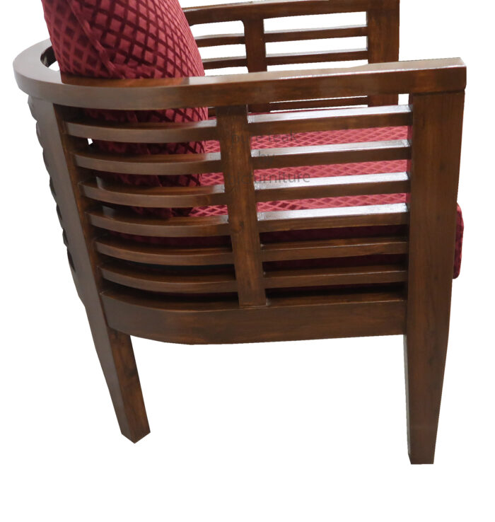 Teak wood living room chairs 3