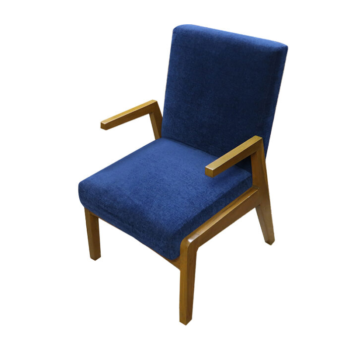 Modern design teakwood chair with handles