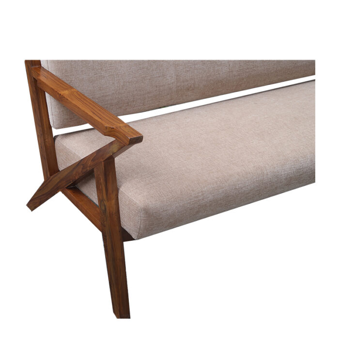 Teakwood stylish sofa 3 seater wooden