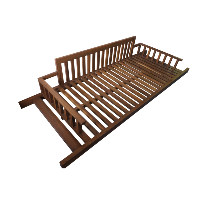 wooden swing outdoor 3 seater